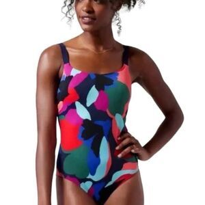 Athleta Colorful Women's One Piece Swimsuit